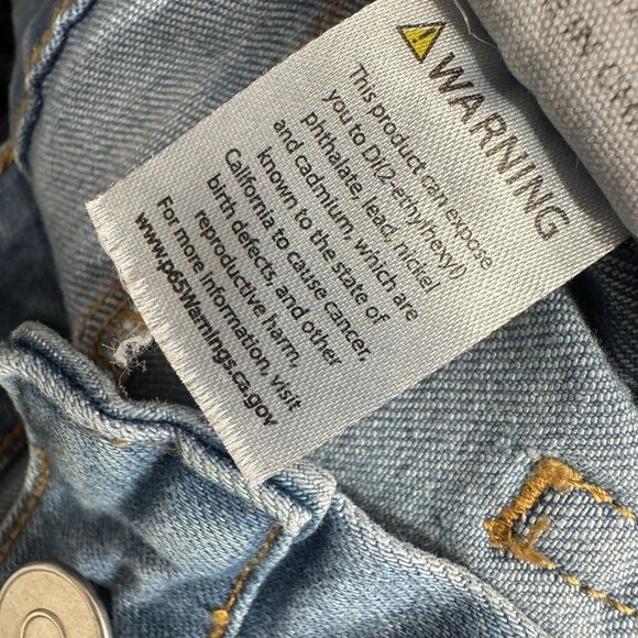 Peach Love California Denim Wide Raw Edge Bell Bottoms Flare Shredded Hem Boho S - Picture 15 of 15